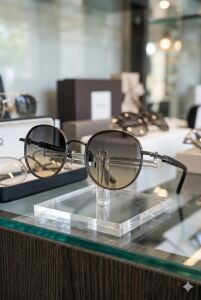 Quantum Siyah Füme Polarize Unisex Güneş Gözlüğü 52 mm