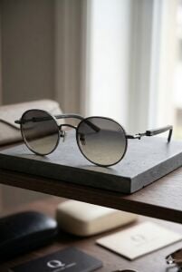 Quantum Siyah Füme Polarize Unisex Güneş Gözlüğü 52 mm