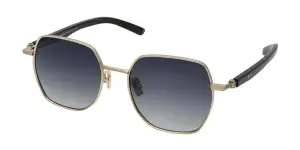 Quantum Altın Çerçeve Polarize Erkek Güneş Gözlüğü 51 mm