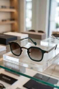 Quantum Polarize Unisex Güneş Gözlüğü Yeşil Çerçeve