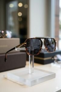 Quantum 57 mm Asetat Çerçeve Polarize Erkek Güneş Gözlüğü