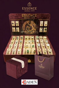 Essence Kadın 32 mm Çelik Kasa Altın Çelik Kordon Kahverengi Kadran Kol Saati