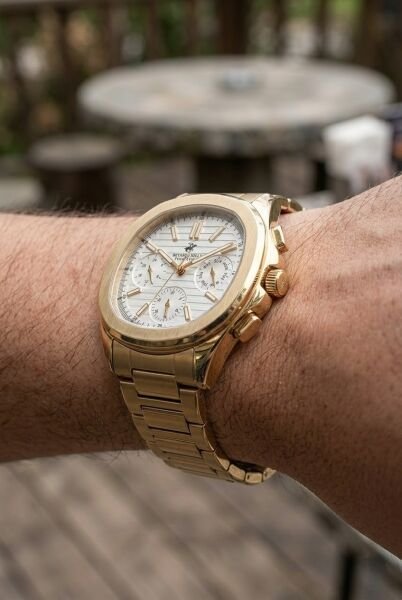 Beverly Hills Polo Club Erkek Kol Saati | 42 mm Çelik Kasa, Gold Çelik Kordon, Gümüş Kadran