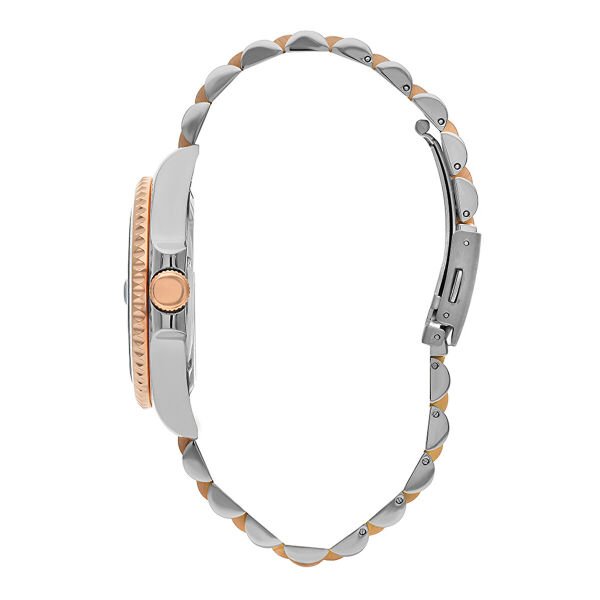 Beverly Hills Polo Club Çift Renk Erkek Kol Saati | 43,5 mm Çelik Kasa, Çelik Kordon, Lacivert Kadran