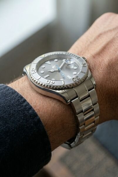 Beverly Hills Polo Club Gümüş Erkek Kol Saati | 40,5 mm Çelik Kasa, Gümüş Çelik Kordon, Gri Kadran