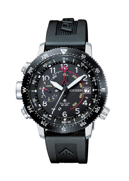 Citizen Promaster Eco-Drive Erkek Kol Saati | 46mm, Silikon Kordon, 200M Su Geçirmez