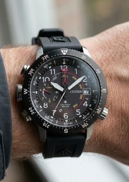 Citizen Promaster Eco-Drive Erkek Kol Saati | 46mm, Silikon Kordon, 200M Su Geçirmez