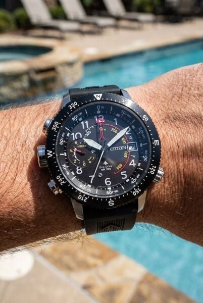 Citizen Promaster Eco-Drive Erkek Kol Saati | 46mm, Silikon Kordon, 200M Su Geçirmez