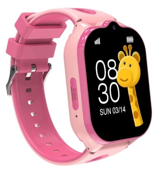 You Watch Sim Kartlı Çocuk Takip ve Telefon Özellikli Pembe Akıllı Saat