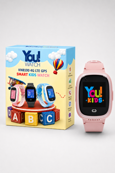 You Watch Sim Kartlı Pembe Çocuk Takip ve Telefon Arama Özellikli Akıllı Saat