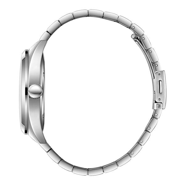 Slazenger Gümüş Erkek Kol Saati | 42 mm Paslanmaz Çelik Kasa, Siyah Kadran