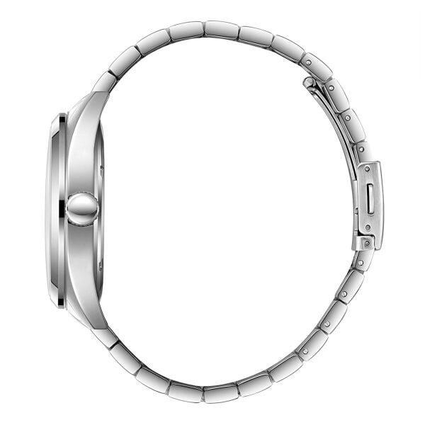 Slazenger Gümüş Erkek Kol Saati | 42 mm Paslanmaz Çelik Kasa, Gümüş Kadran