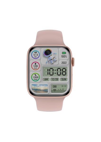Slazenger Easy Connect Elite Pembe Akıllı Saat AMOLED Ekran IP68