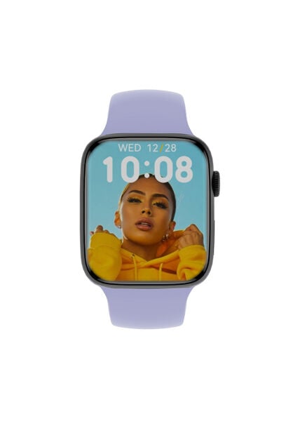 Slazenger Easy Connect Elite Lila Akıllı Saat AMOLED Ekran IP68