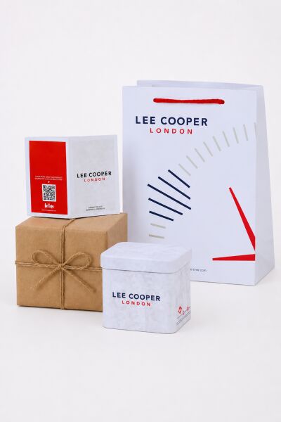 Lee Cooper Altın Kadın Kol Saati | 32 mm Paslanmaz Çelik Kasa, Yeşil Kadran