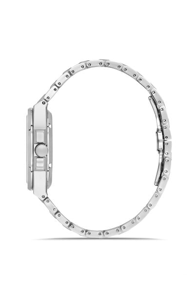 Ferrucci Modern Skeleton Erkek Otomatik Kol Saati | 39 mm Çelik Kasa, Lacivert Kadran